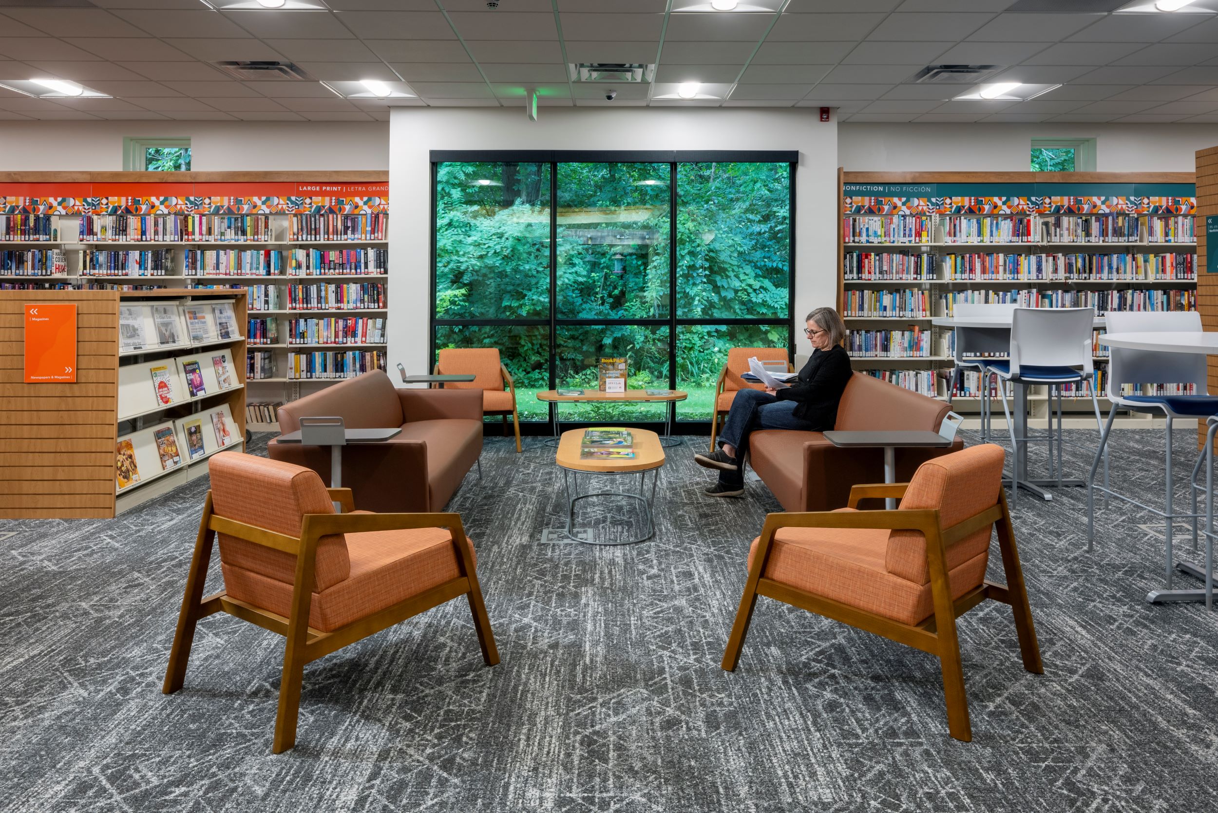 library sitting lounge